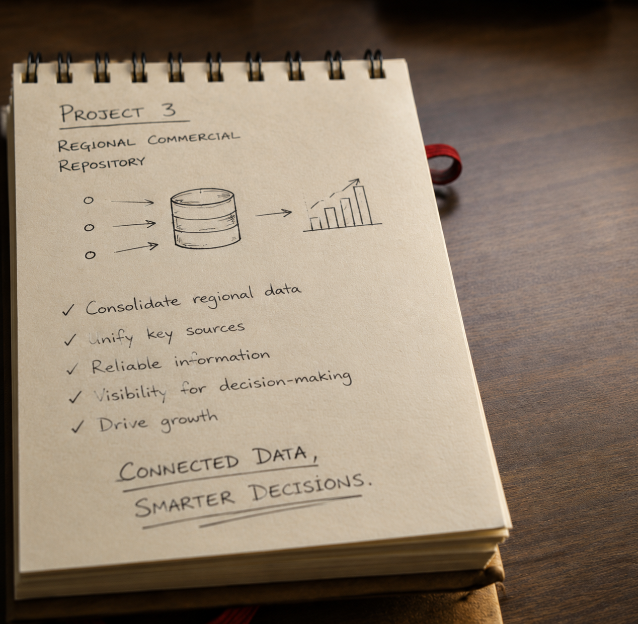 Regional commercial data repository